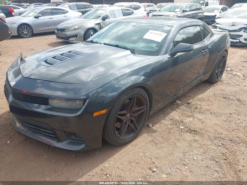 Vin: 2g1fk1ej6e9236444, lot: 46749209, chevrolet camaro 2ss 20142