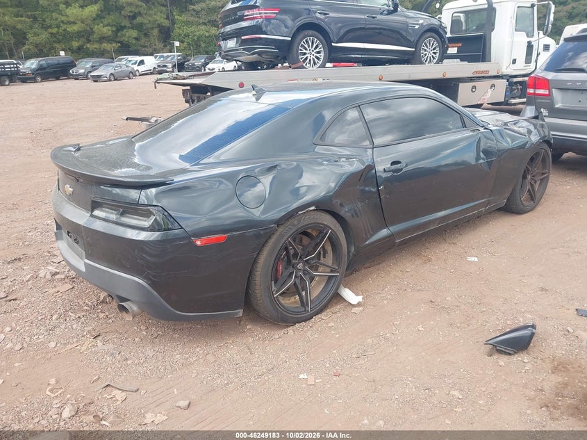 Vin: 2g1fk1ej6e9236444, lot: 46749209, chevrolet camaro 2ss 20144