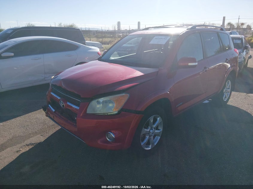 Vin: 2t3dk4dv0aw014468, lot: 46749218, toyota rav4 limited v6 20102