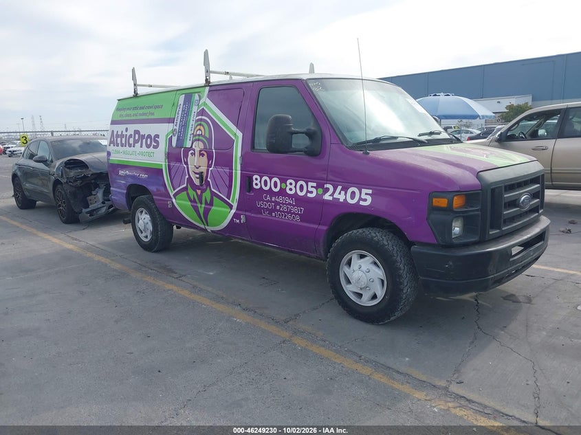 Vin: 1ftne2el0cdb25292, lot: 46749256, ford e-250 commercial 2012 img_1