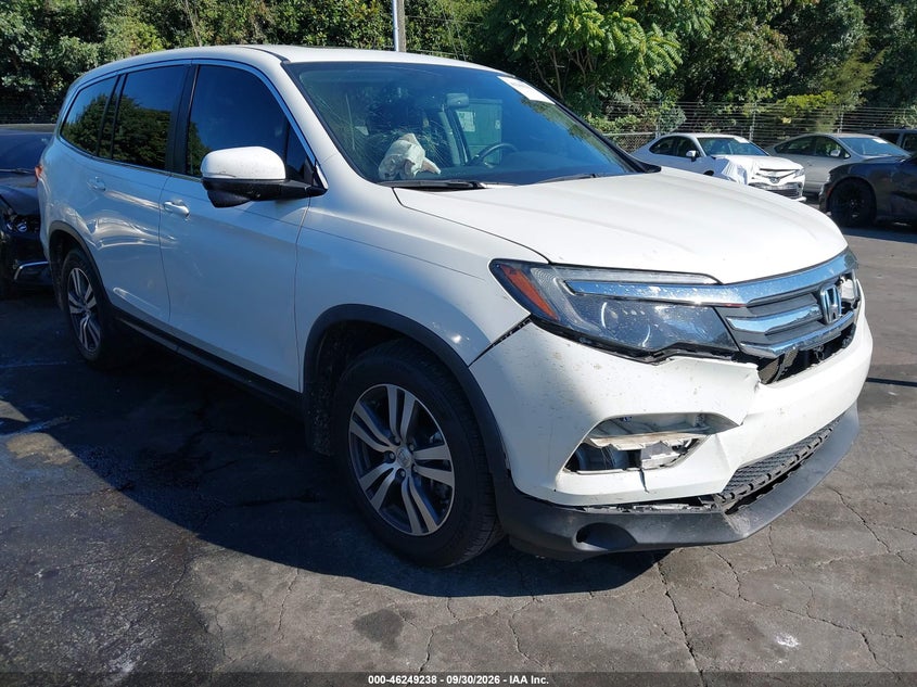 Vin: 5fnyf5h56hb029739, lot: 46749264, honda pilot ex-l 2017 img_1