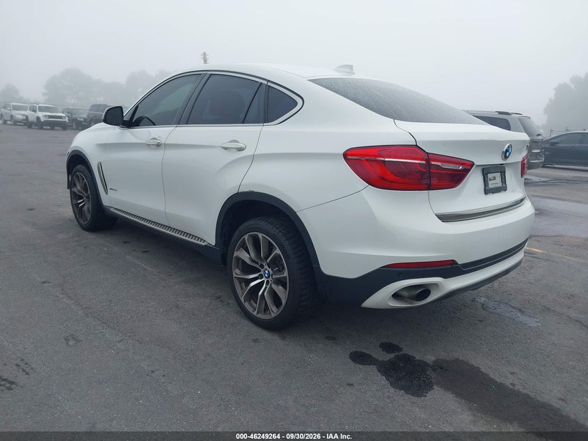 BMW X6 2016 VIN 5UXKU2C51G0N80075