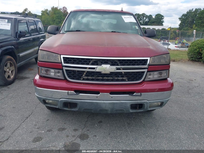 CHEVROLET SILVERADO 1500 2006 VIN 2GCEK13TX61167572