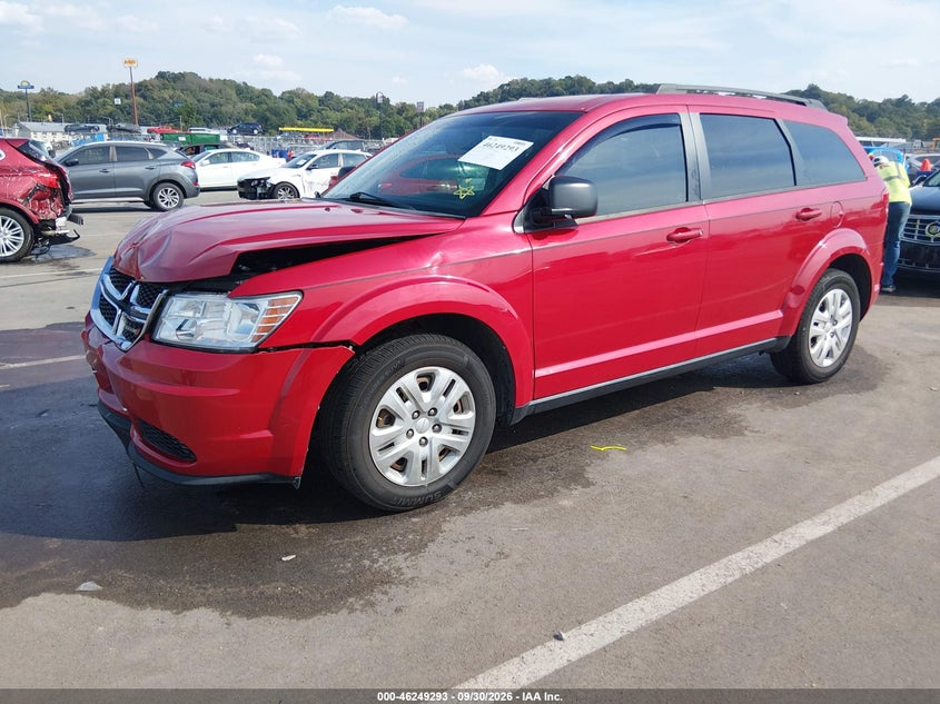 Vin: 3c4pdcab7ht516536, lot: 46749319, dodge journey se 20172
