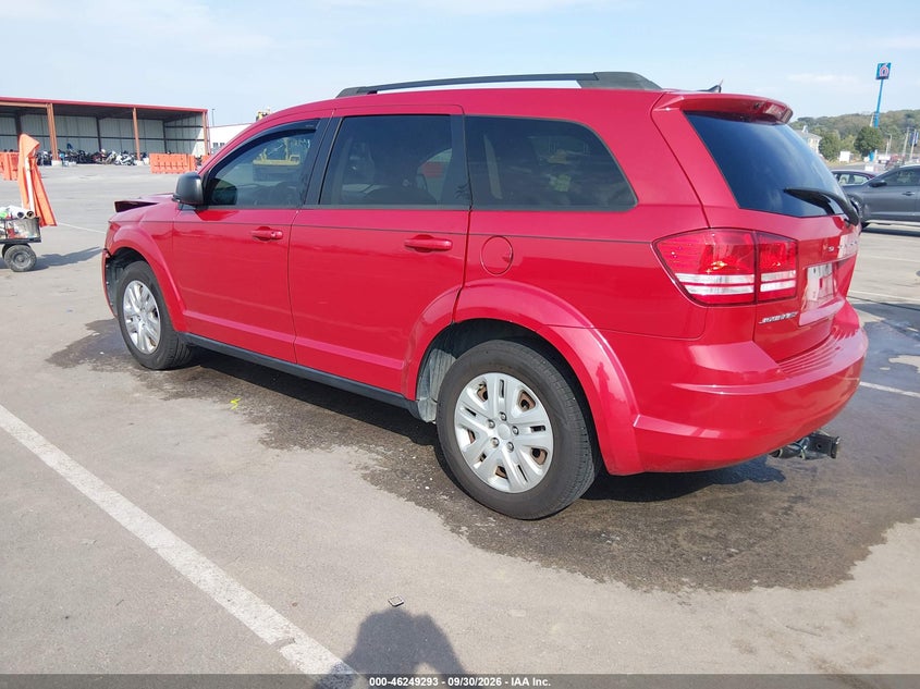 Vin: 3c4pdcab7ht516536, lot: 46749319, dodge journey se 20173