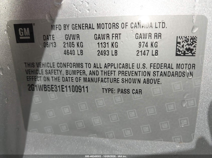 2014 CHEVROLET IMPALA LIMITED LT · Photo 9