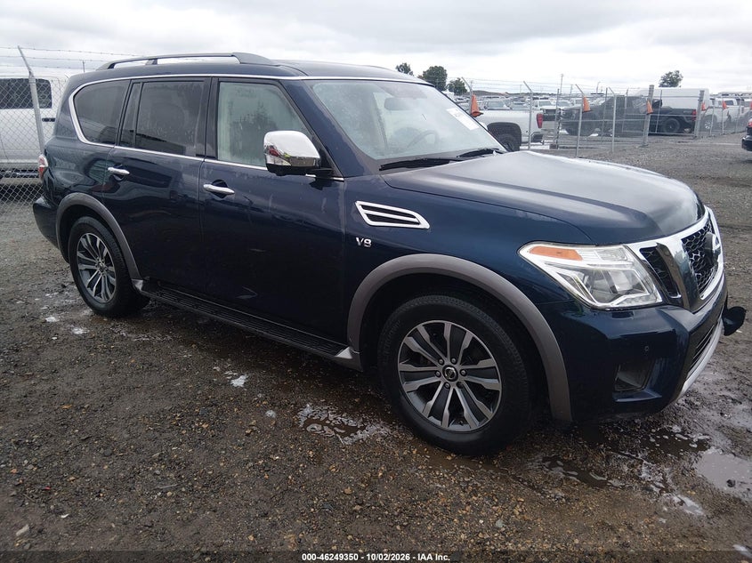Vin: jn8ay2nd6jx001722, lot: 46749376, nissan armada sl 2018 img_1