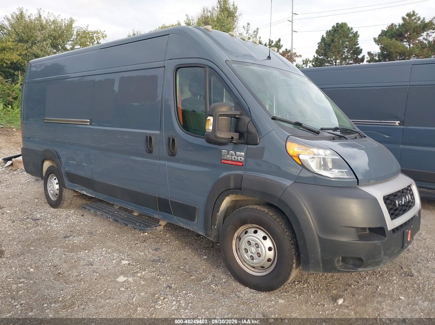 Vin: 3c6urvjg9le117529, lot: 46749429, ram promaster 3500 cargo van high roof 159 wb ext 2020 img_1