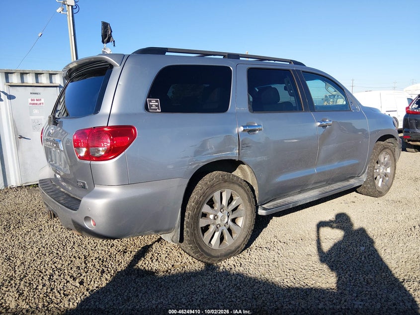 Vin: 5tdjy5g19bs047147, lot: 46749436, toyota sequoia limited 5.7l v8 20114