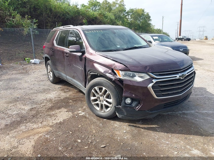 Vin: 1gnergkw6kj156683, lot: 46749440, chevrolet traverse 1lt 2019 img_1