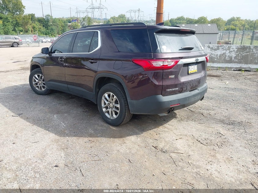 Vin: 1gnergkw6kj156683, lot: 46749440, chevrolet traverse 1lt 20193