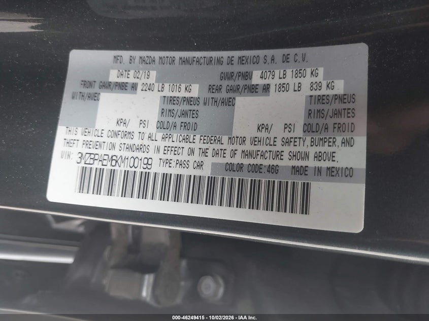 MAZDA MAZDA3 - zdjęcie 9