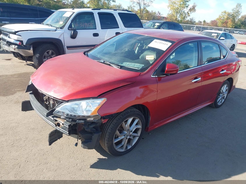 NISSAN SENTRA 2014 VIN 3N1AB7AP8EY297473