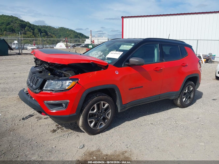 Vin: 3c4njddb2jt283561, lot: 46749452, jeep compass trailhawk 4x4 20182