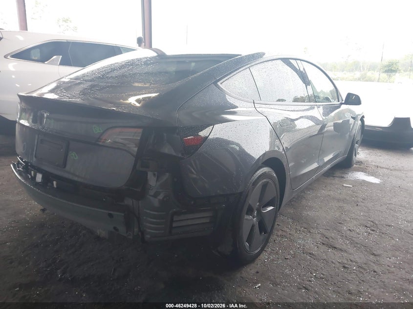Vin: 5yj3e1ea4pf613109, lot: 46749454, tesla model 3 rear-wheel drive 20234