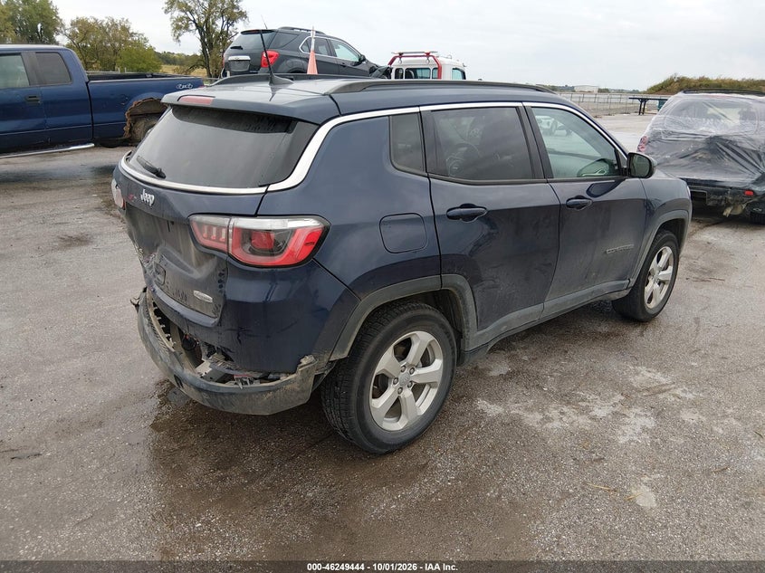 Vin: 3c4njdbb5jt492537, lot: 46749470, jeep compass latitude 4x4 20184