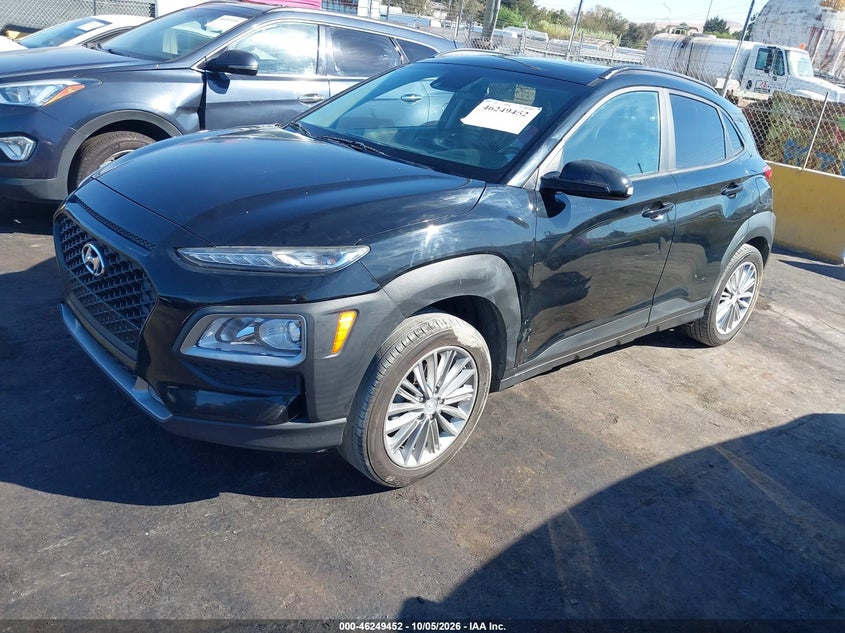Vin: km8k62aa8lu523995, lot: 46749479, hyundai kona sel plus 20202