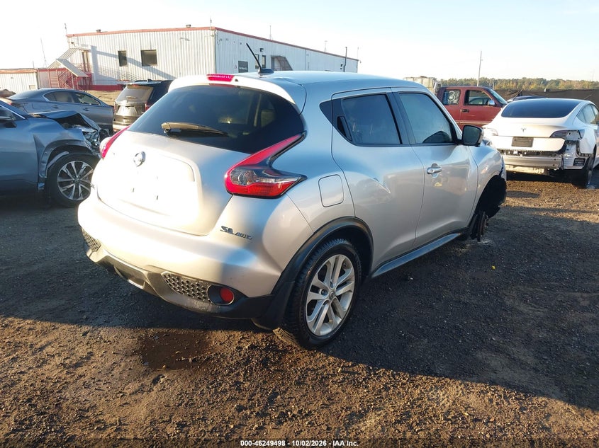 Vin: jn8af5mv1ft550549, lot: 46749524, nissan juke sl 20154