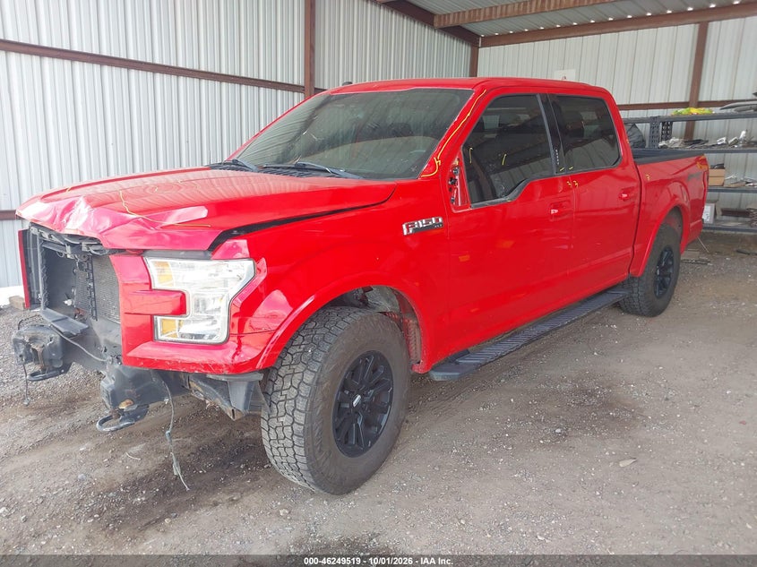 Vin: 1ftew1ef9gfb77435, lot: 46749545, ford f-150 xlt 20162
