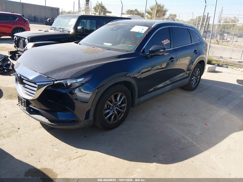 Vin: jm3tcacy9m0520741, lot: 46749555, mazda cx-9 touring 20212