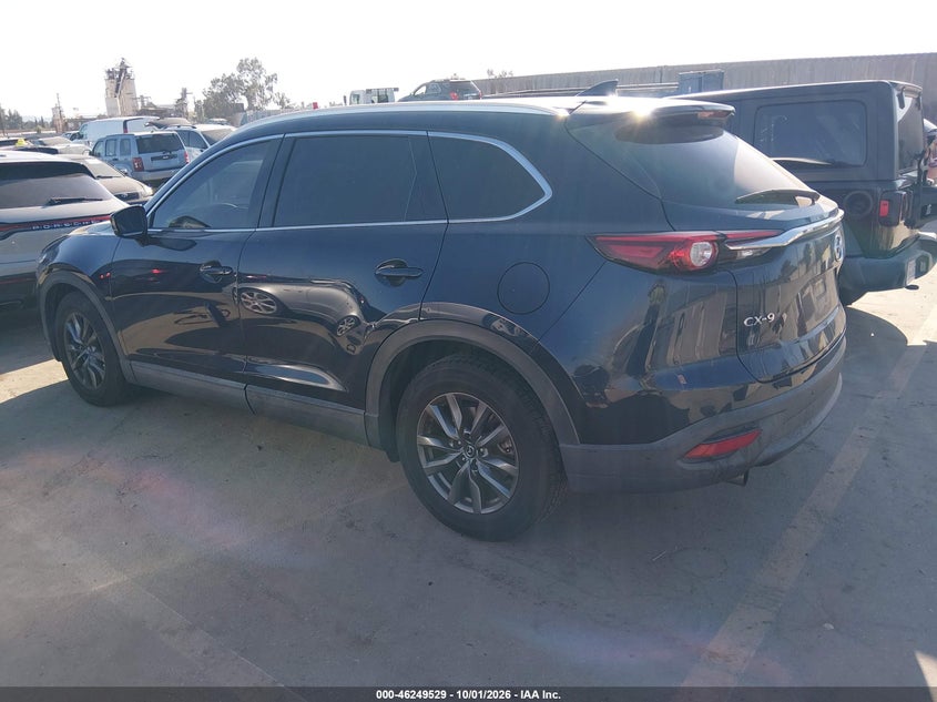 Vin: jm3tcacy9m0520741, lot: 46749555, mazda cx-9 touring 20213