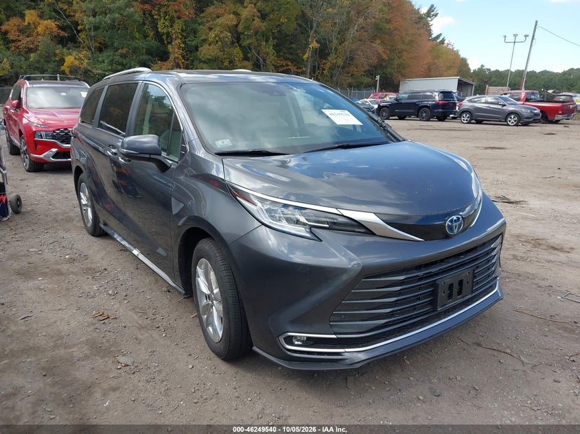 Vin: 5tdzskfc2ss177633, lot: 46749566, toyota sienna limited 2025 img_1