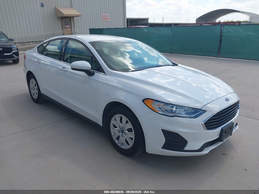 Vin: 3fa6p0g75lr201136, lot: 46749662, ford fusion s 20201