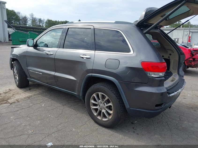 Vin: 1c4rjfbg9ec294005, lot: 46749712, jeep grand cherokee limited 20143
