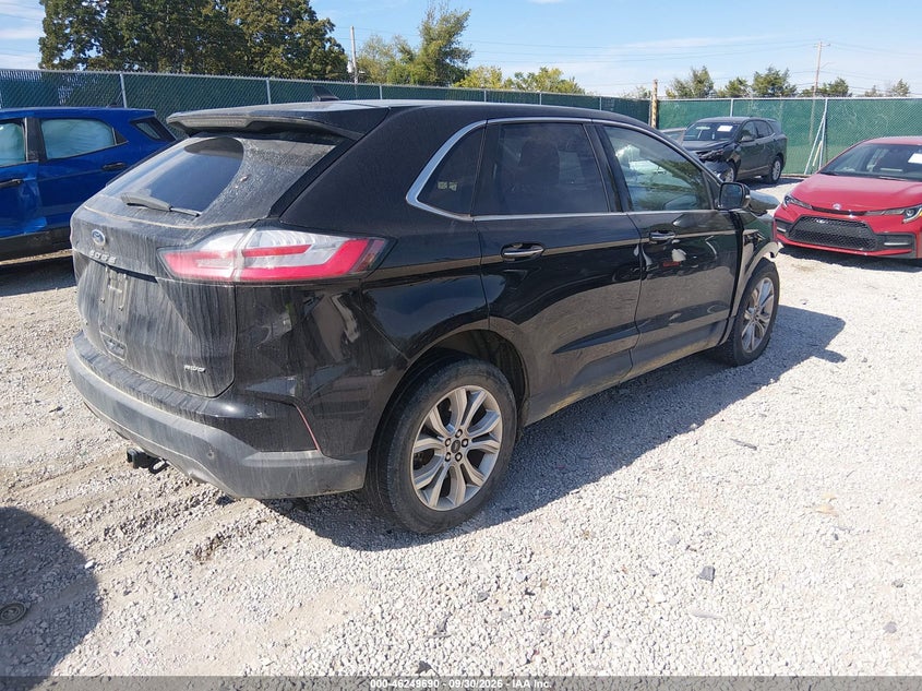 Vin: 2fmpk4k97rba89570, lot: 46749716, ford edge titanium 20244