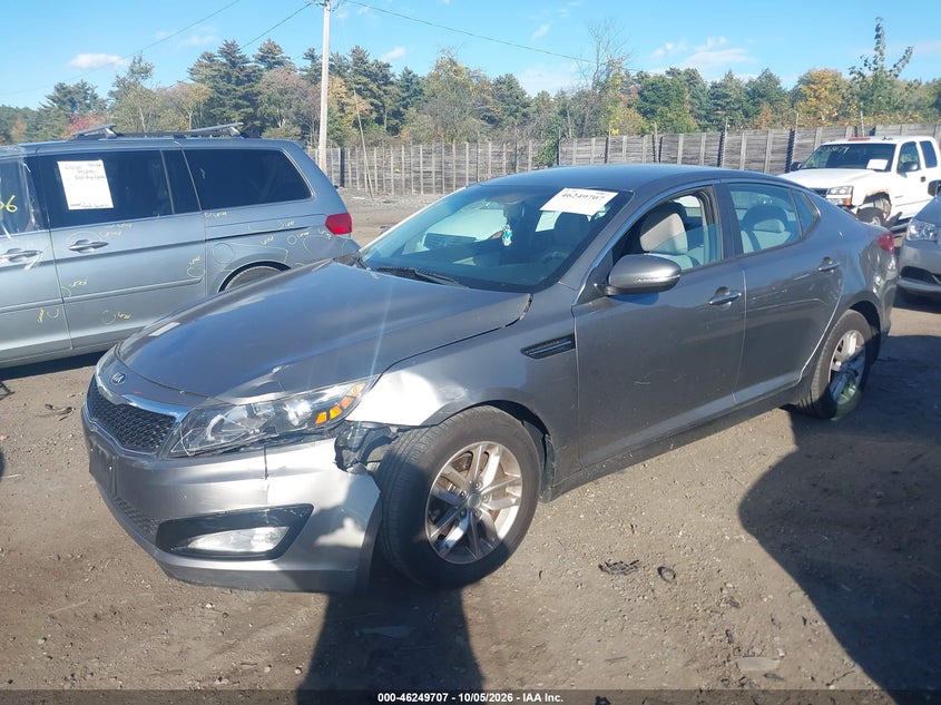 Vin: 5xxgm4a7xdg253546, lot: 46749733, kia optima lx 20132