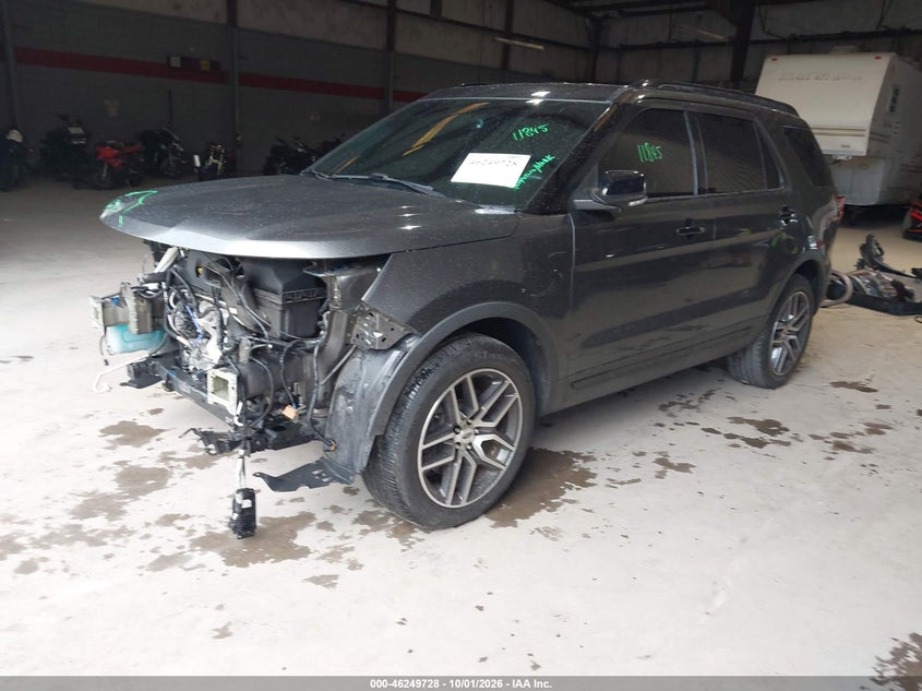 Vin: 1fm5k8gtxkgb02992, lot: 46749754, ford explorer sport 20192