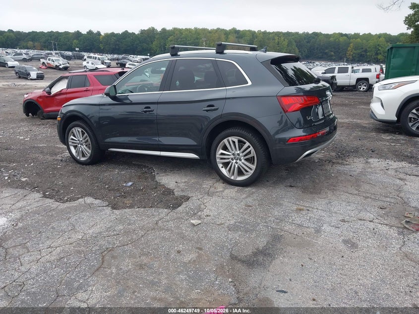 Vin: wa1bnafy2j2198674, lot: 46749775, audi q5 2.0t premium/2.0t tech premium 20183