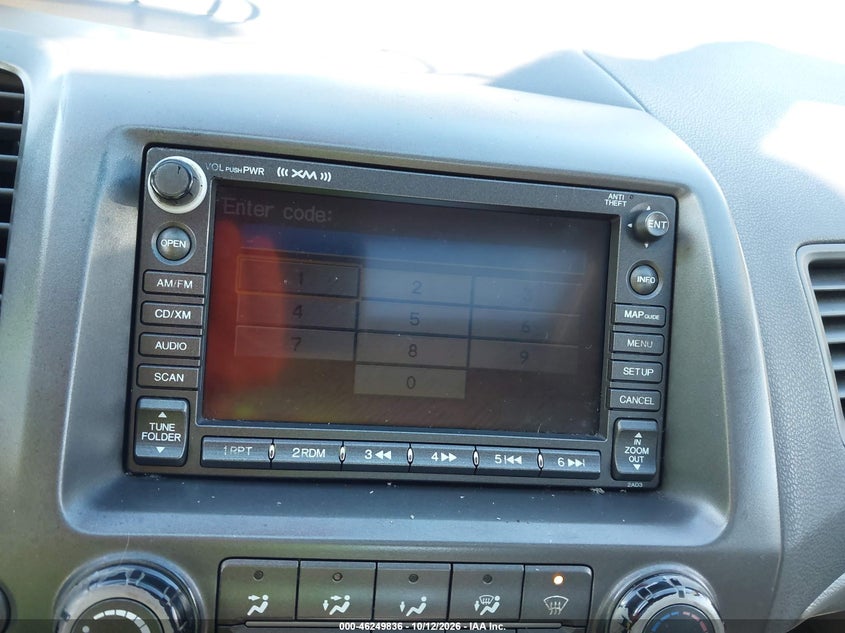 HONDA CIVIC 2008 VIN 2HGFA16888H512530