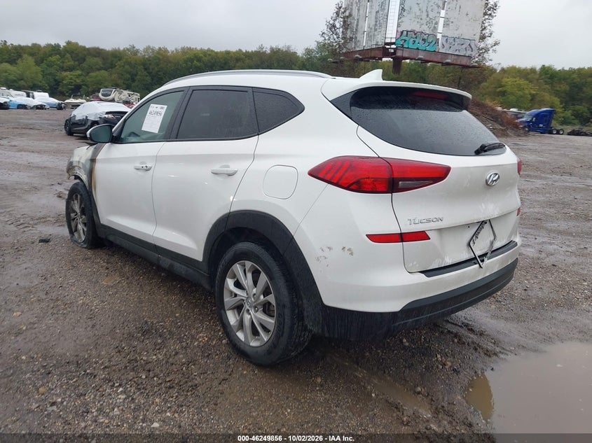 Vin: km8j33a4xku991097, lot: 46749882, hyundai tucson value 20193