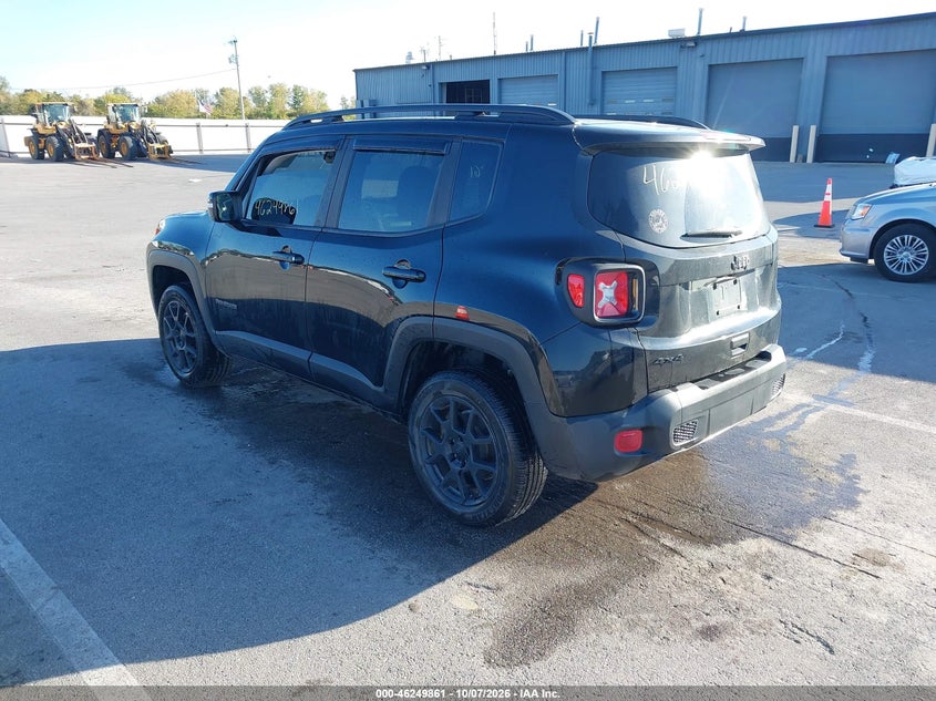 Vin: zacnjbb13kpk16875, lot: 46749887, jeep renegade altitude 4x4 20193
