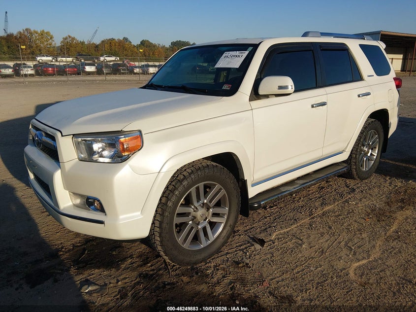 Vin: jtebu5jr2d5124363, lot: 46749909, toyota 4runner limited 20132