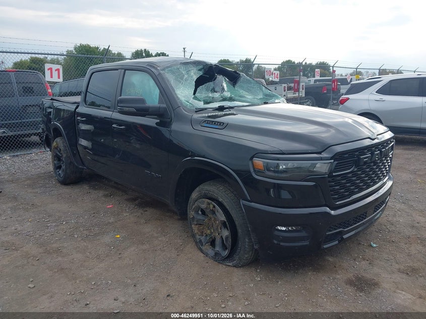 Vin: 1c6rrffg0sn509040, lot: 46749976, ram 1500 big horn  4x4 5'7 box 20251