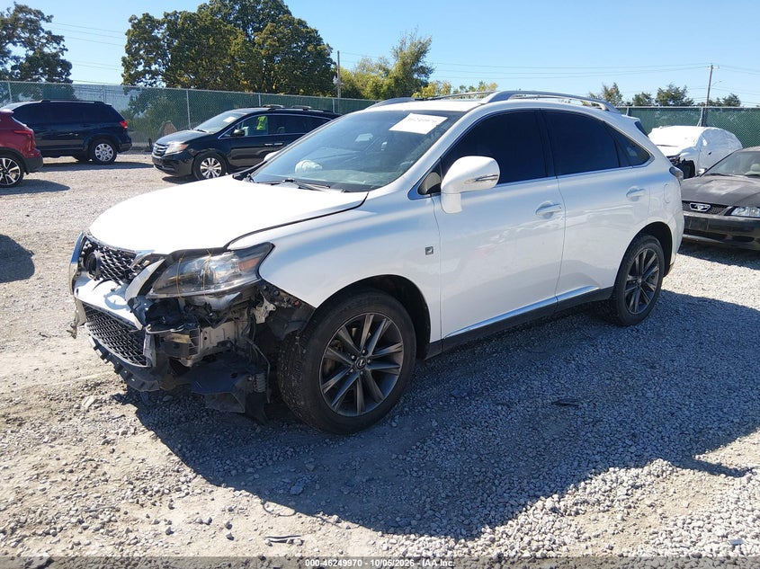 Vin: 2t2bk1ba3dc174909, lot: 46749996, lexus rx 350 f sport 20132