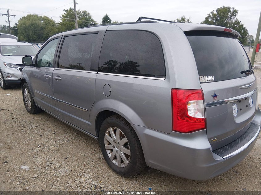Vin: 2c4rc1bg1gr297875, lot: 46750002, chrysler town & country touring 20163
