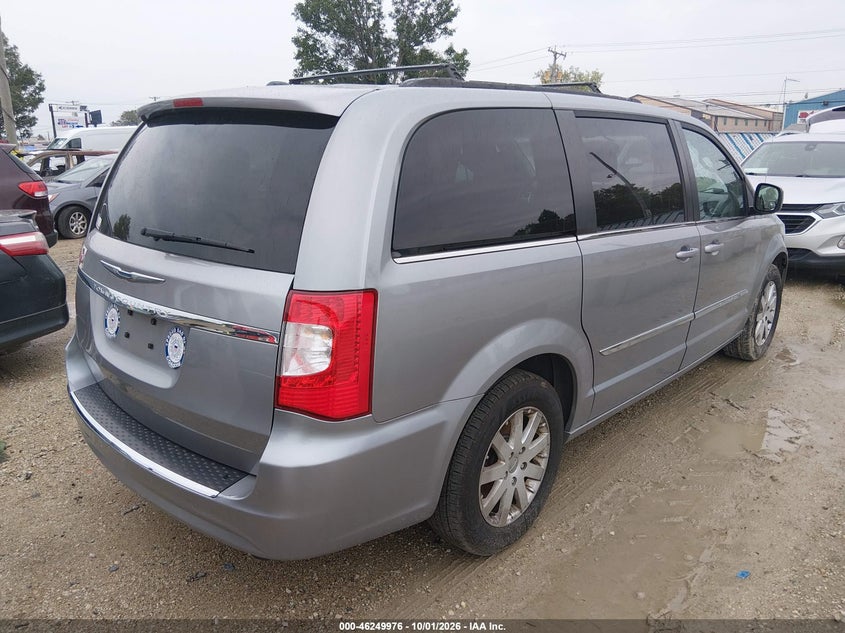 Vin: 2c4rc1bg1gr297875, lot: 46750002, chrysler town & country touring 20164