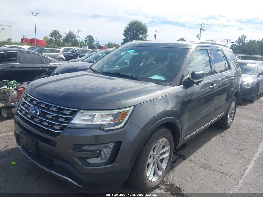 2017 Ford Explorer Xlt, Обычный износ, IAAI, VIN 1FM5K7DHXHGA07528 — фото 2