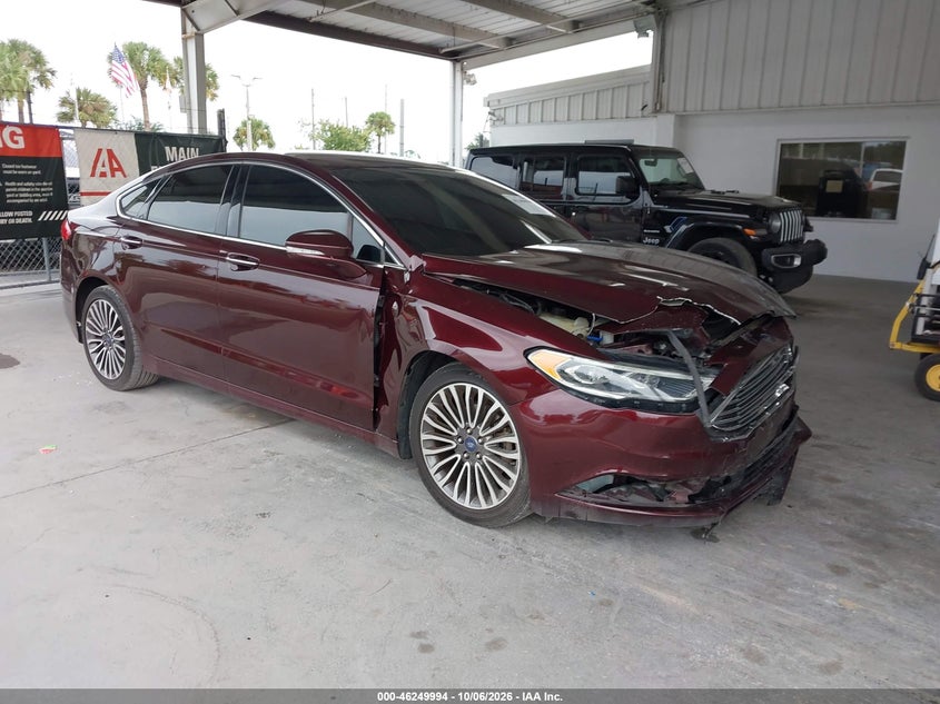 Vin: 3fa6p0hd3hr392907, lot: 46750020, ford fusion se 20171