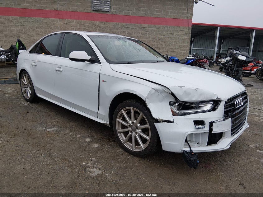 Vin: wauffafl8gn001455, lot: 46750025, audi a4 2.0t premium 20161