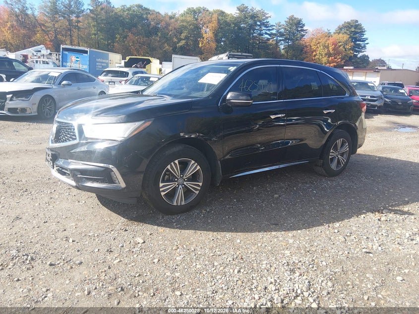Vin: 5j8yd4h37kl002392, lot: 46750054, acura mdx standard 20192