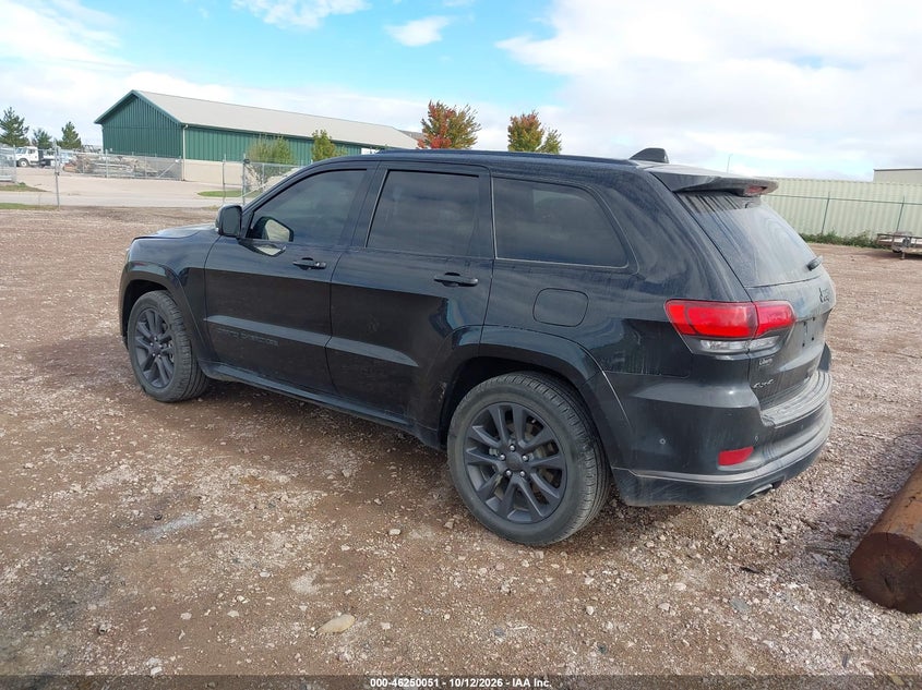 Vin: 1c4rjfcg0jc466804, lot: 46750078, jeep grand cherokee high altitude 4x4 20183