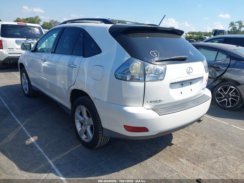 LEXUS RX 350 2008 VIN 2T2HK31U78C089224