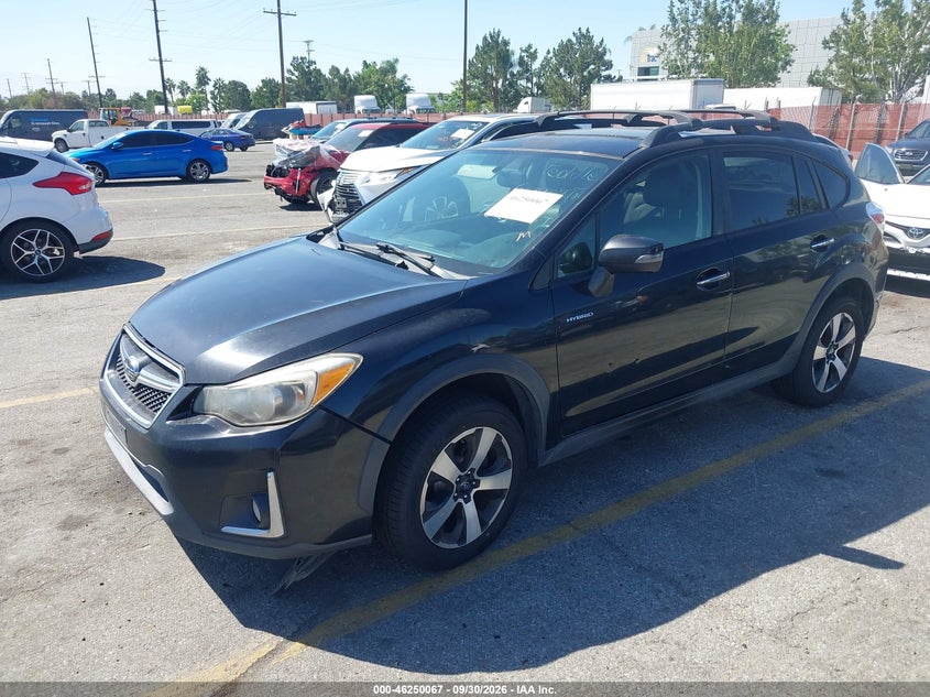Vin: jf2gpblcxgh239631, lot: 46750093, subaru crosstrek hybrid touring 20162