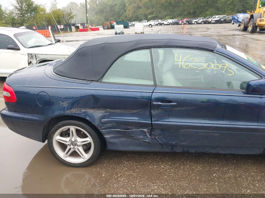 VOLVO C70 2002 VIN YV1NC53D32J028505