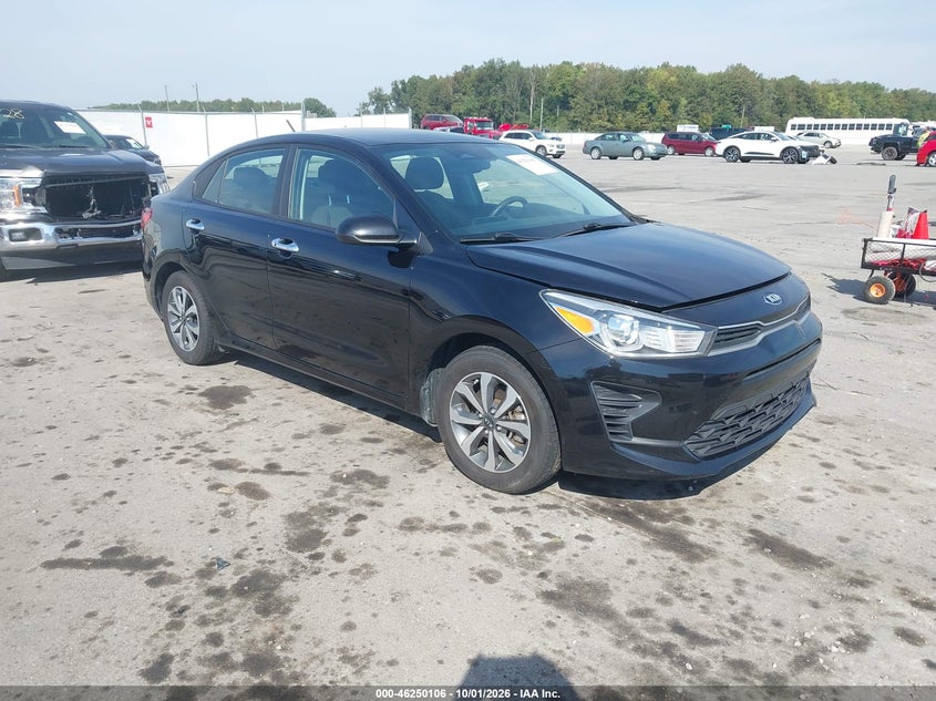 Vin: 3kpa24ad7me406636, lot: 46750132, kia rio s 20211