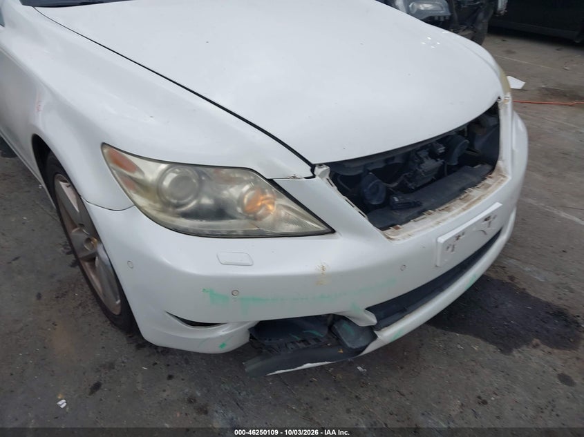 LEXUS LS 460 2012 VIN JTHGL5EF6C5045000